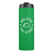 Fahren oft Taco Oftener Thermosbecher (Vorderseite)