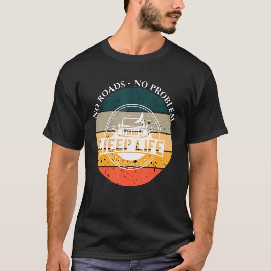 Fahren ohne Straße T-Shirt (Vorderseite)