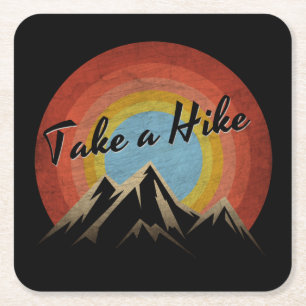 FAHREN RECHTECKIGER PAPPUNTERSETZER