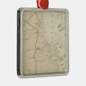 Fahren Sie Abschnitt Barnegat Bucht zur Tuckerton Silbernes Ornament (Rechts)