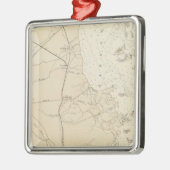 Fahren Sie Abschnitt Barnegat Bucht zur Tuckerton Silbernes Ornament (Links)