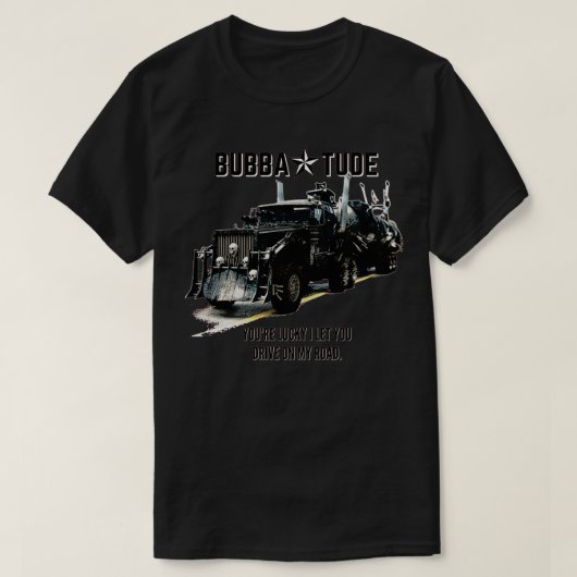 Fahren Sie auf meiner Straße T-Shirt (Design vorne)