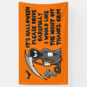 Fahren Sie bitte sorgfältig Banner (Vertikal)