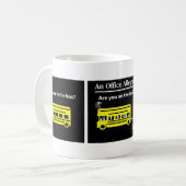 Fahren Sie Bus…, oder sind Sie unter dem Bus? Kaffeetasse (Vorderseite Links)