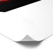 Fahren Sie den klassischen Chevrolet Camaro Poster (Ecke)