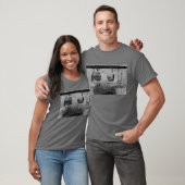 Fahren Sie den Stock (Schwarzweiss) T-Shirt (Unisex)