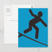 FAHREN SIE DEN WAVE-CARTOON POSTKARTE (Vorne/Hinten)