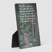 Fahren Sie den Weg entlang Fotoplatte (Seite)