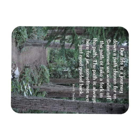 Fahren Sie den Weg entlang Magnet (Horizontal)