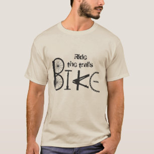 Fahren Sie die Schwanz Zitat Graffiti aus Fahrradt T-Shirt