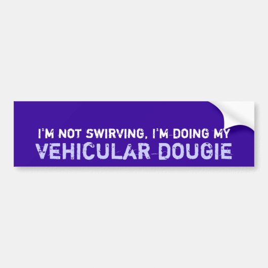 Fahren Sie dieses Dougie Autoaufkleber (Vorne)