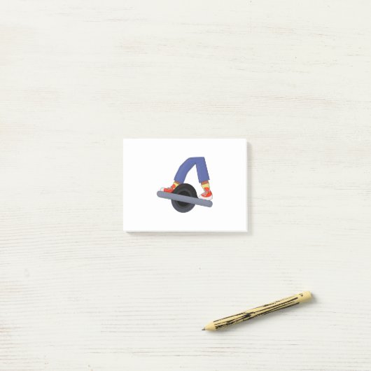 Fahren Sie dieses Rad Post-it Klebezettel (Auf Schreibtisch)