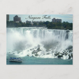 Fahren Sie durch die Postkarte von Niagara Falls