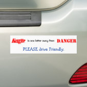 Fahren Sie freundliches Autoaufkleber (Auf Auto)