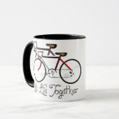 Fahren Sie gemeinsam Tasse (Vorderseite Links)