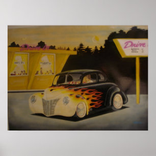Fahren Sie herein Poster