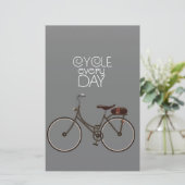 Fahren Sie jeden Tag. Briefpapier (Stehend Vorderseite)