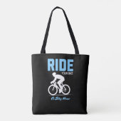 Fahren Sie mit dem Fahrrad oder Bleibe Zuhause 2 Tasche (Rückseite)