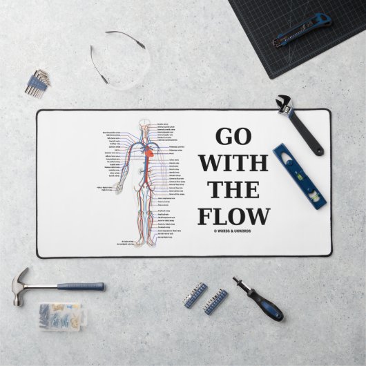 Fahren Sie mit dem Spaß für den Leitungs-Systemrat Schreibtischunterlage (Arbeitsplatz)