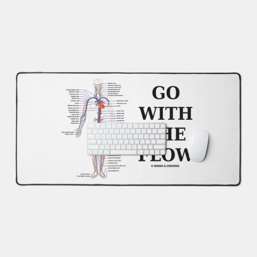 Fahren Sie mit dem Spaß für den Leitungs-Systemrat Schreibtischunterlage (Tastatur & Maus)