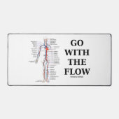 Fahren Sie mit dem Spaß für den Leitungs-Systemrat Schreibtischunterlage (Vorderseite)