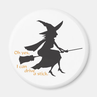 Fahren Sie mit einem Stick Magnet