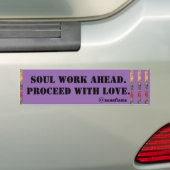 FAHREN SIE MIT LIEBE FORT AUTOAUFKLEBER (Auf Auto)