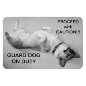 Fahren Sie mit Vorsicht fort Magnet (Horizontal)