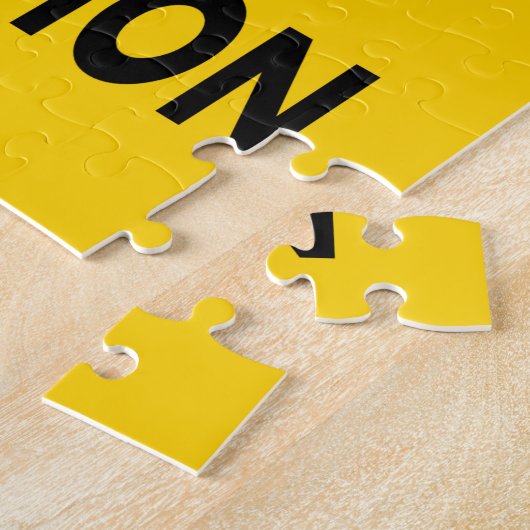 Fahren Sie mit Vorsicht fort Puzzle (Seite)