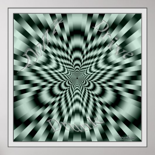 Fahren Sie nicht Betrunken Poster (Vorne)