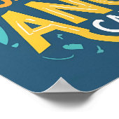 Fahren Sie nie schneller, als Ihr Schutzengel flie Poster (Ecke)