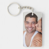 Fahren Sie sicher! Ich brauche dich hier bei mir Schlüsselanhänger (Vorderseite)