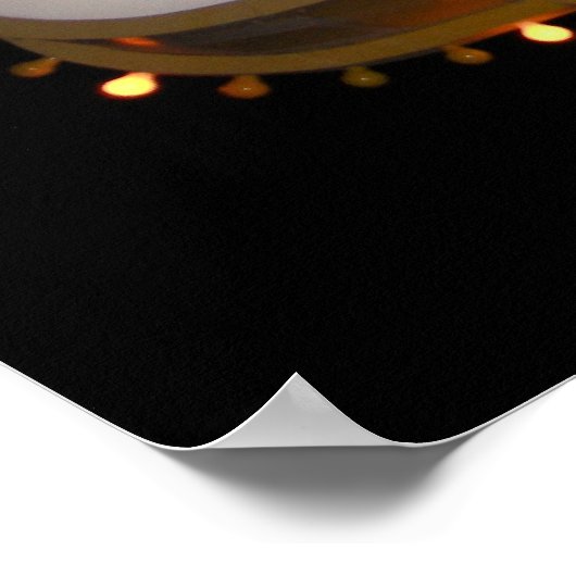 Fahren Sie vorsichtig Poster (Ecke)