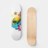 Fahren Skateboard (Vorderseite)