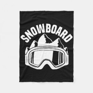 Fahren Ski Snowboard Skifahren Brille Schnee Snowb Fleecedecke