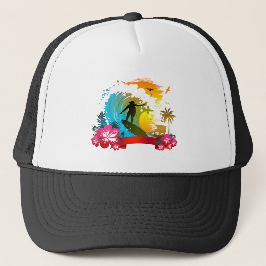 Fahren Truckerkappe (Vorderseite)