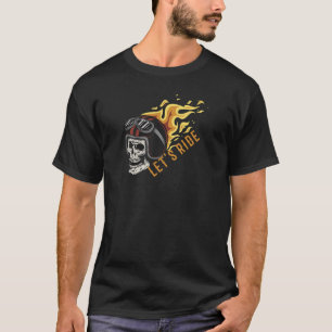 Fahren wie ein Krieger: Biker-Hamlet T-Shirt