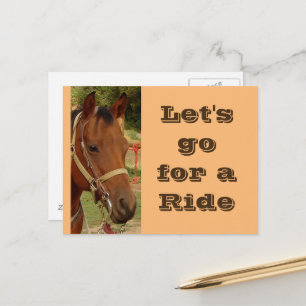 Fahren wir auf der Postkarte