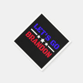 Fahren wir, Brandon Serviette (Ecke)