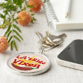 Fahren wir mit dem Schlüsselanhänger Motivierend A (Seite)