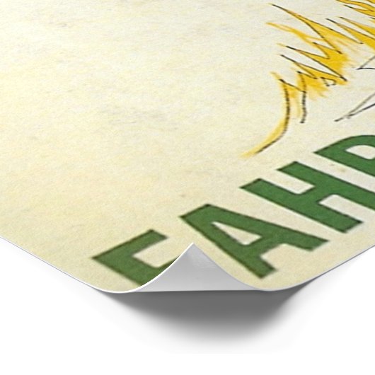 Fahrenheit 451 Ray Bradbury Poster (Ecke)