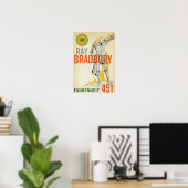 Fahrenheit 451 Ray Bradbury Poster (Heimbüro)