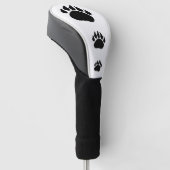 Fahrer-Abdeckung - Bärenpranke-Druck Golf Headcover (angewinkelt)