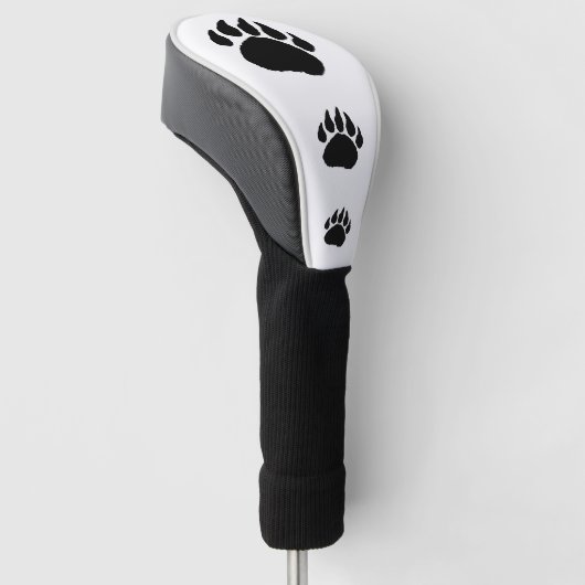 Fahrer-Abdeckung - Bärenpranke-Druck Golf Headcover (angewinkelt)