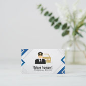 Fahrer | Chauffeur | Transport Visitenkarte (Stehend Vorderseite)