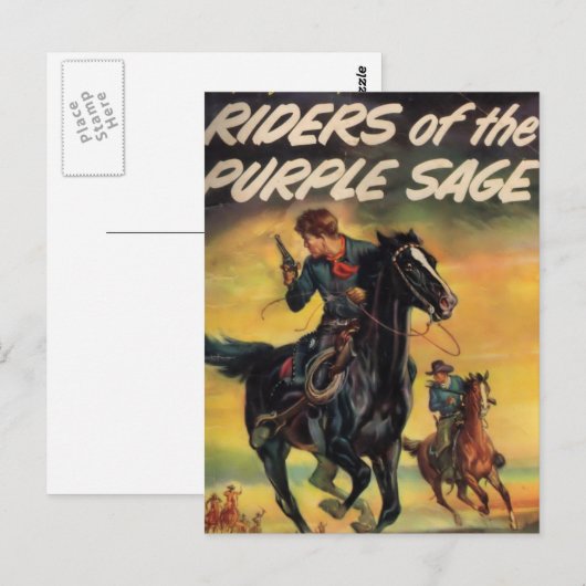 Fahrer der Lila Stufe Postkarte (Vorne/Hinten)