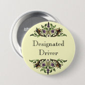 Fahrer für das Erntedankfest-Kornukopia-Button Button (Vorne & Hinten)