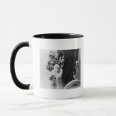 Fahrer in einem Mercer für das Astor Cup-Foto Tasse (Links)