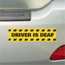 Fahrer ist gehörlos Auto-Magnet