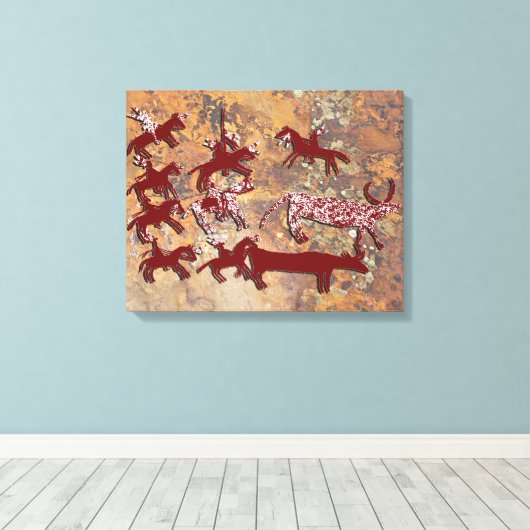 Fahrer Leinwanddruck (Insitu (Holzboden))